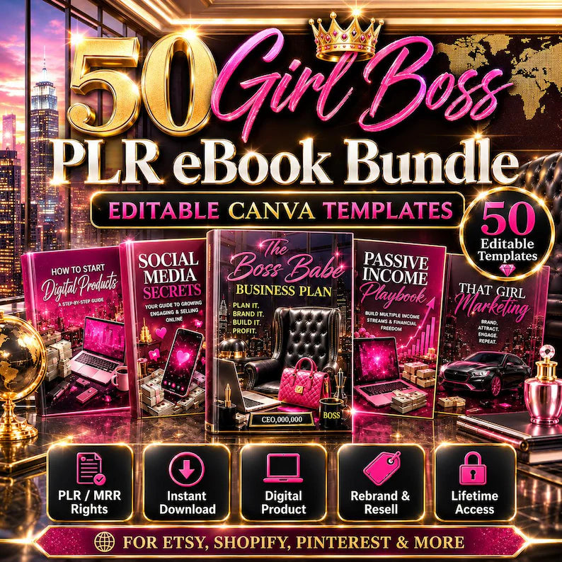Girl Boss PLR Business Bundle