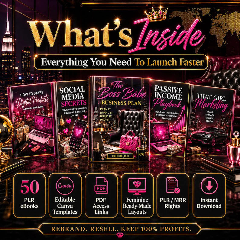 Girl Boss PLR Business Bundle