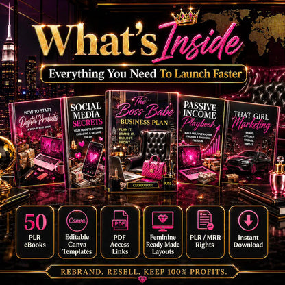 Girl Boss PLR Business Bundle