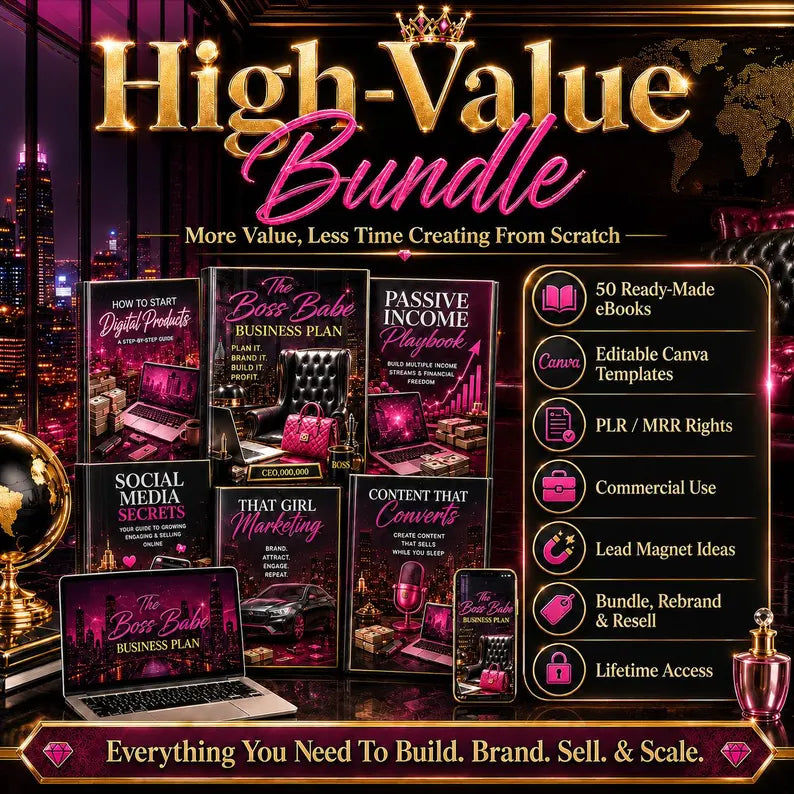 Girl Boss PLR Business Bundle