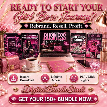 150+ Girl Boss PLR Ultimate Bundle